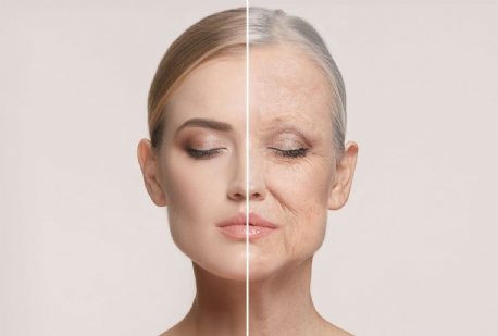 Lifting-Gesichtsbehandlung Mandarin Spa.