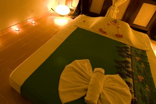 Massageraum 'Bangkok' Mandarin Spa Uden, Niederlande. (1)