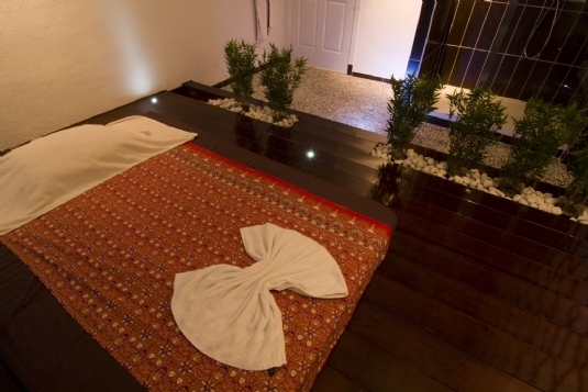 Massageraum 'Khao Kho' Mandarin Spa Uden, Niederlande. (3)